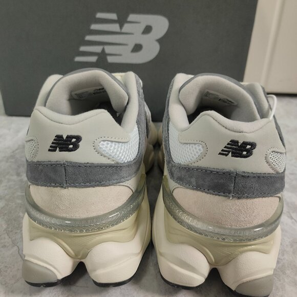 New Balance 9060 Rain Cloud Grey - Picture 7 of 9
